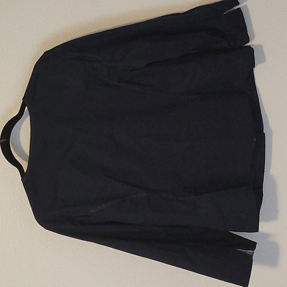 NWT Christopher & Banks Navy Blue Snap Front Jacket Size Large - Picture 6 of 8